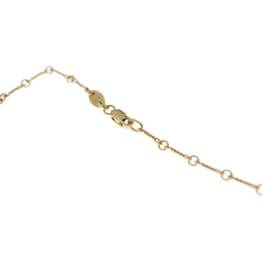 CHROME HEARTS(クロムハーツ) 22K NECKCHAIN T18 ツイストチェーンネックレス 18inch ゴールドBCA014