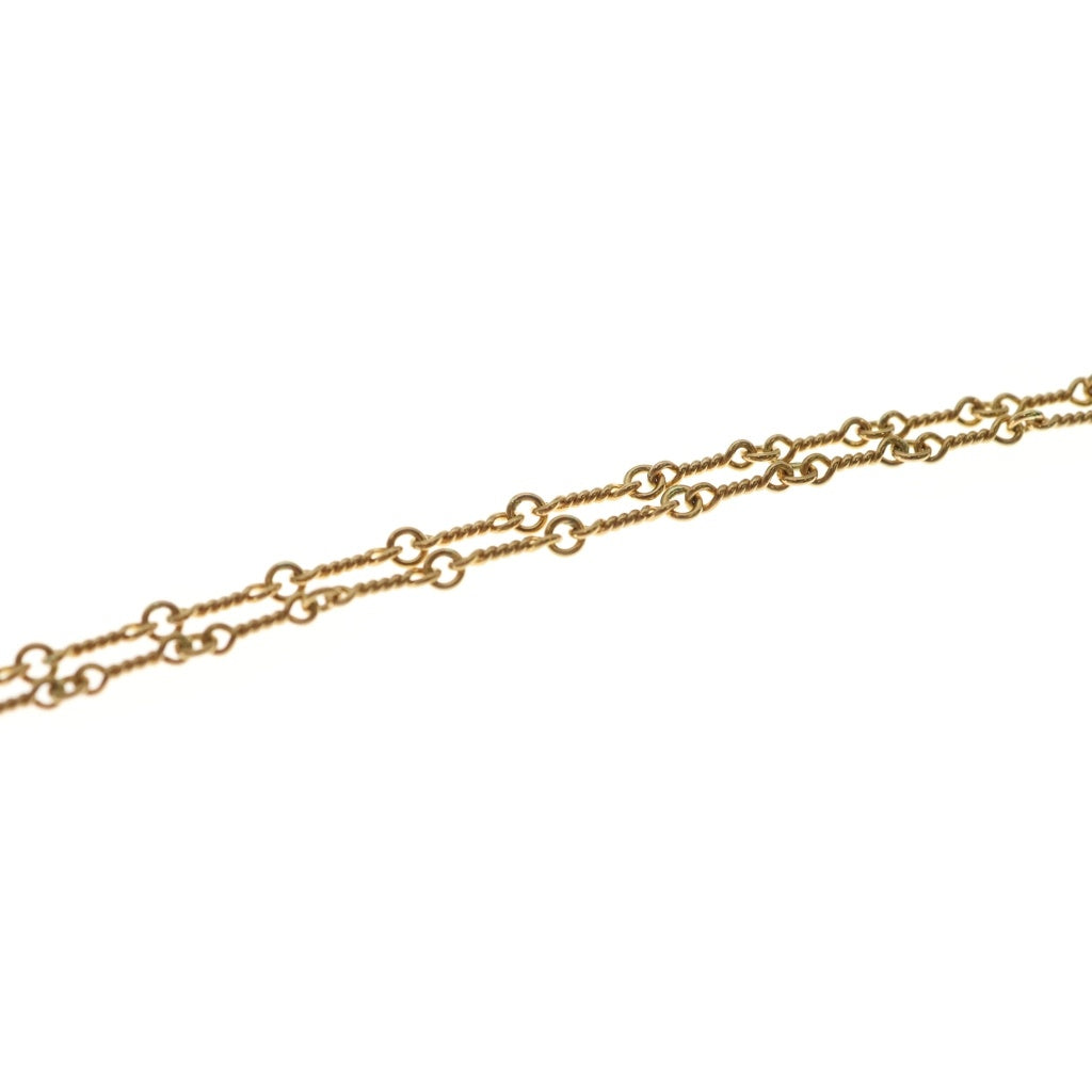 CHROME HEARTS(クロムハーツ) 22K NECKCHAIN T20 ツイストチェーンネックレス 20inch ゴールド BCA015