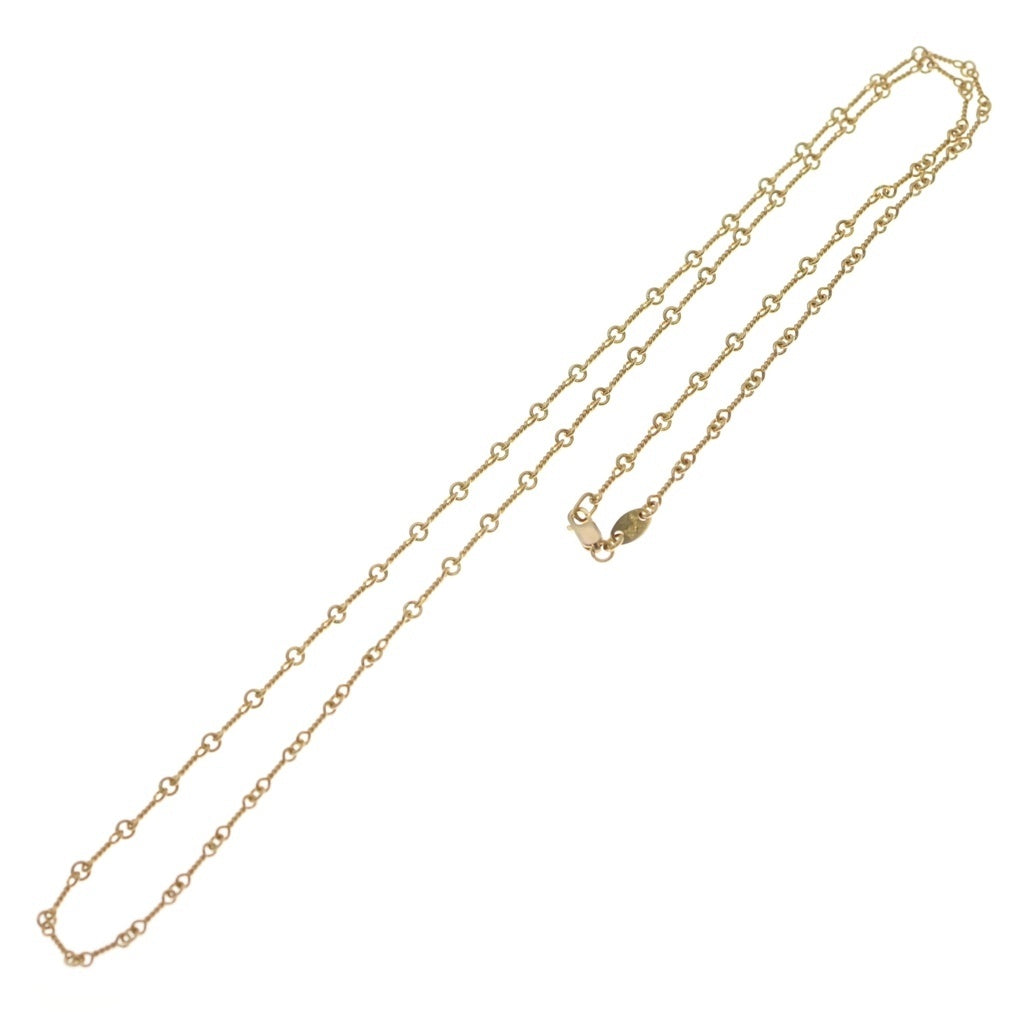 CHROME HEARTS(クロムハーツ) 22K NECKCHAIN T24 ツイストチェーンネックレス 24inch ゴールド