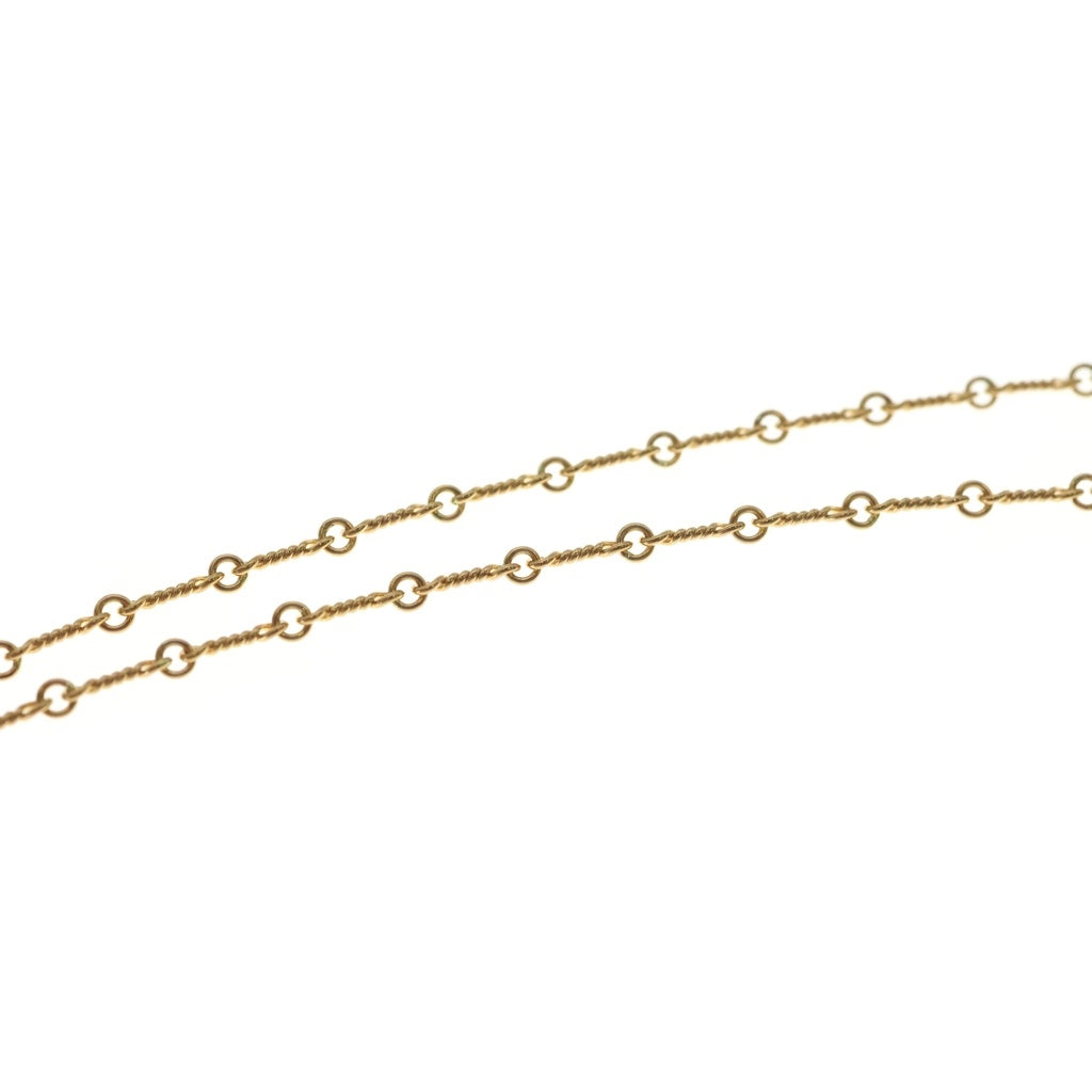 CHROME HEARTS(クロムハーツ) 22K NECKCHAIN T24 ツイストチェーンネックレス 24inch ゴールド