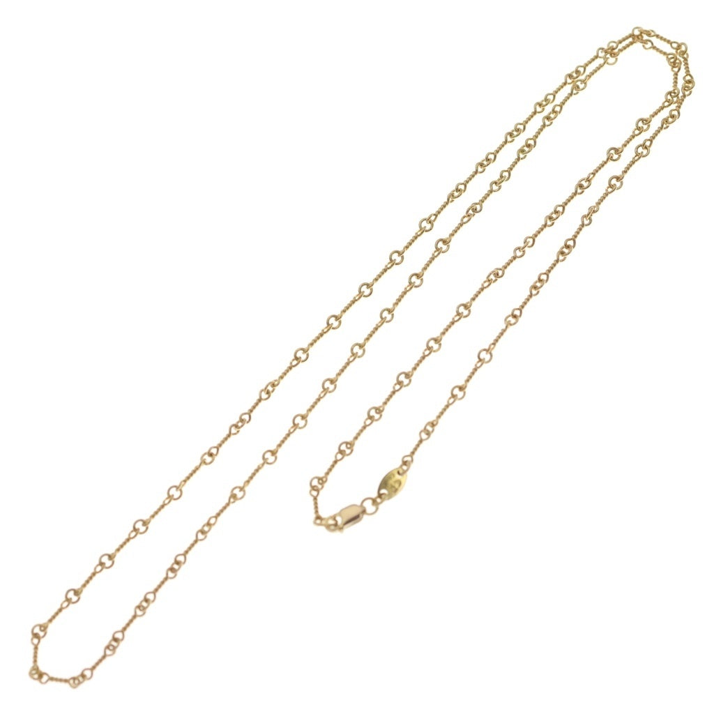 CHROME HEARTS(クロムハーツ) 22K NECKCHAIN T24 ツイストチェーンネックレス 24inch ゴールド