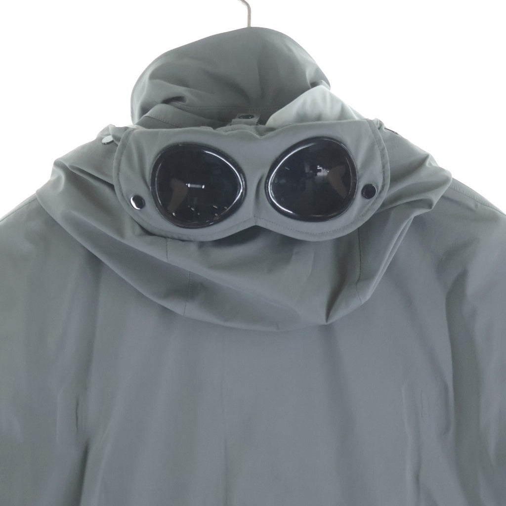 C.P. Company(シーピーカンパニー) 21AW GOOGLE JACKET ゴーグル付 フーデッドナイロンジャケット グレー 11CMOW160A 005967M