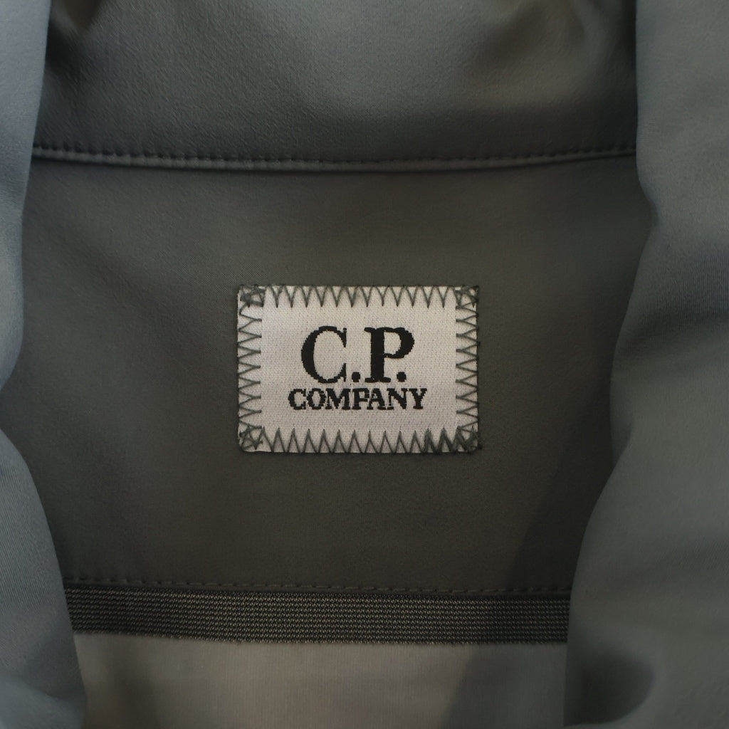 C.P. Company(シーピーカンパニー) 21AW GOOGLE JACKET ゴーグル付 フーデッドナイロンジャケット グレー 11CMOW160A 005967M