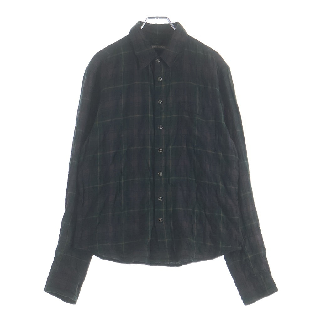 CHROME HEARTS LOOSEENDS LS クロスボールチェック CHROME HEARTS(クロムハーツ) LOOSEENDS LS ルーズエンド 袖フレア