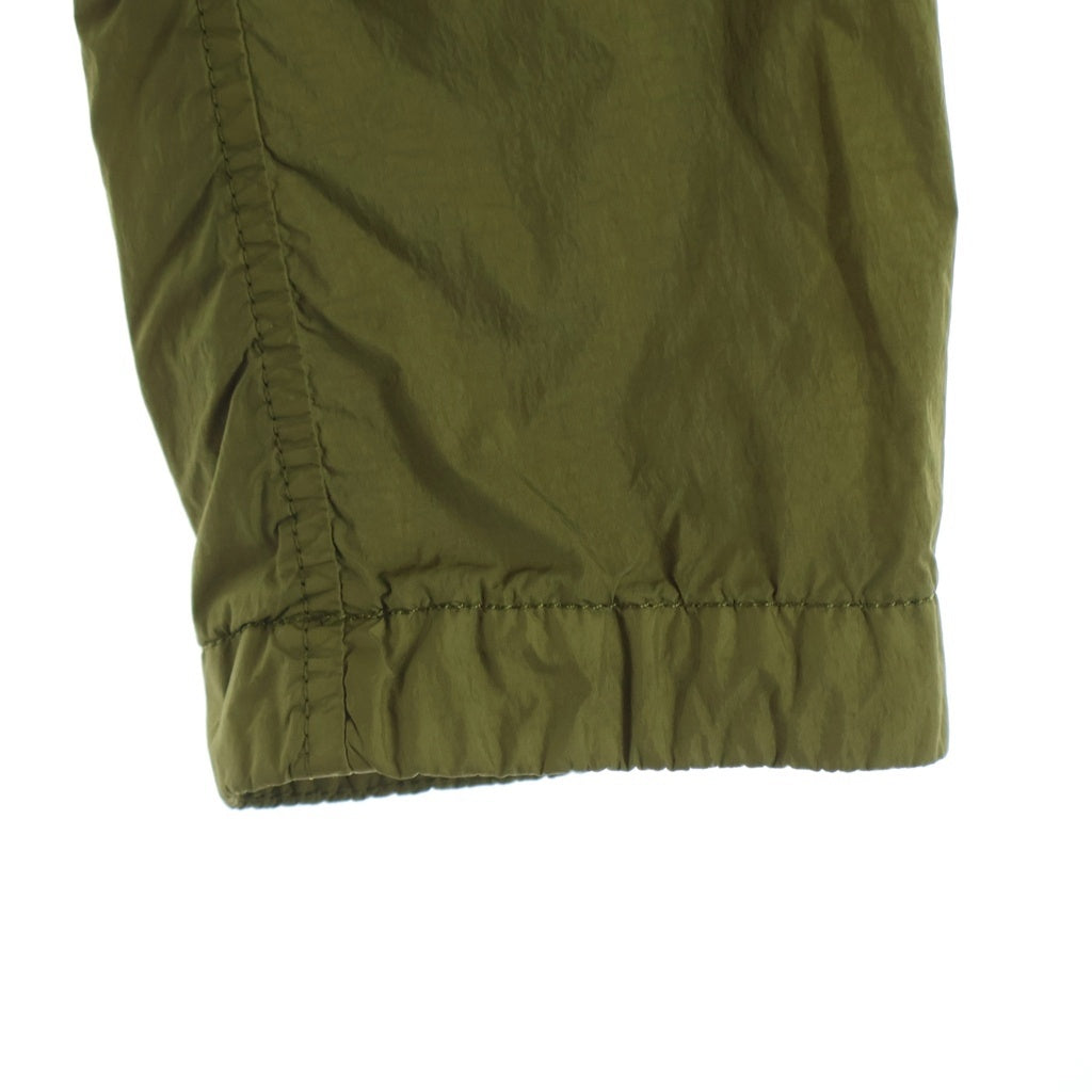 STONE ISLAND(ストーンアイランド) 16SS GARMENT DYE CRINLE NY JACKET ガーメントダイ 袖ロゴワッペン クリンクル ジップアップジャケット カーキ 641544736