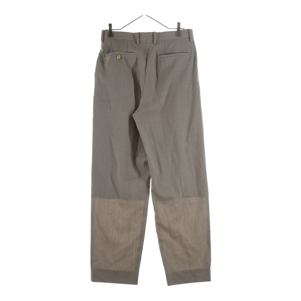 AURALEE(オーラリー) 21SS WASHABLE WOOL TROPIC ウォッシャブル トロピカルクロス ウール パンツ ベージュ A21SP02WH