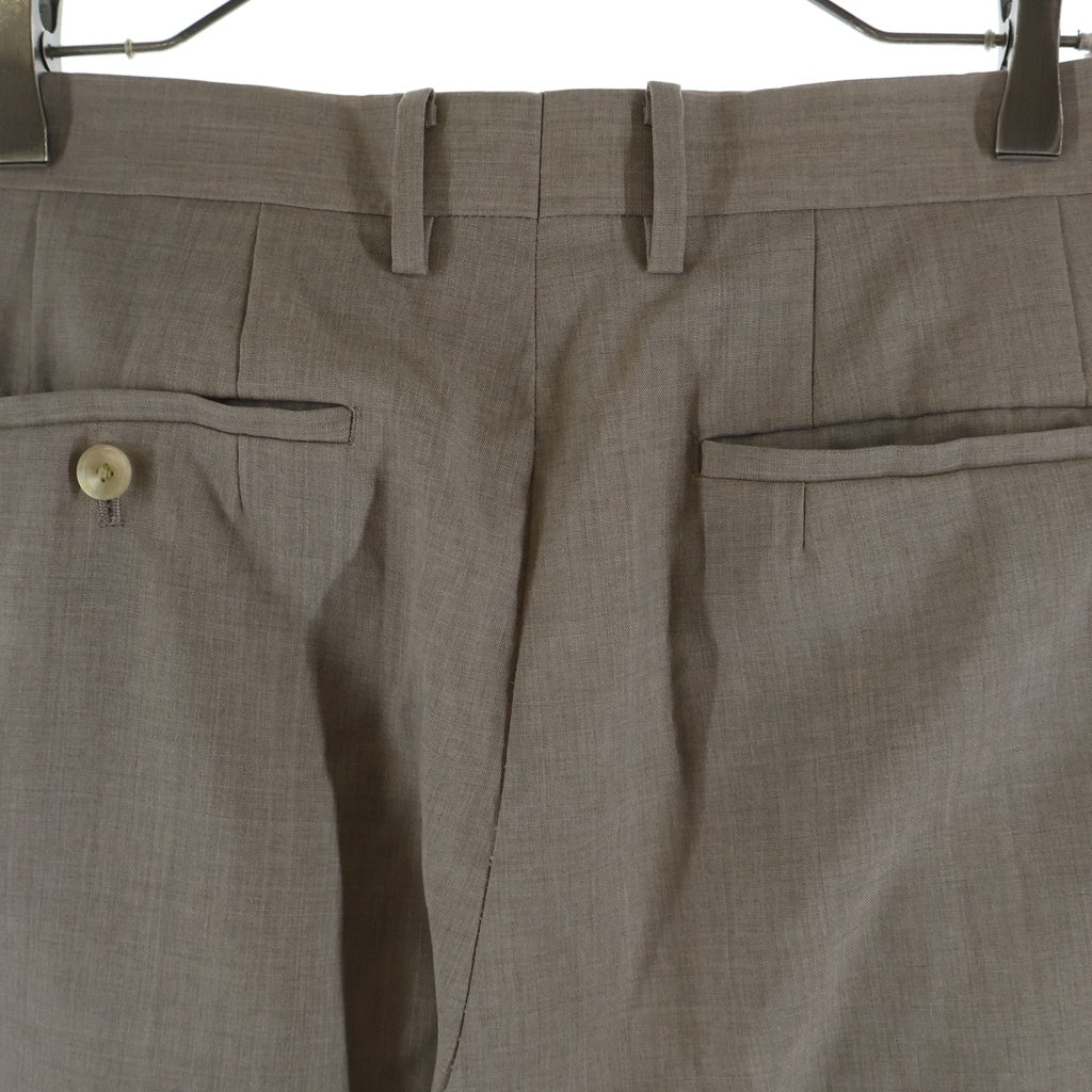 AURALEE(オーラリー) 21SS WASHABLE WOOL TROPIC ウォッシャブル トロピカルクロス ウール パンツ ベージュ A21SP02WH