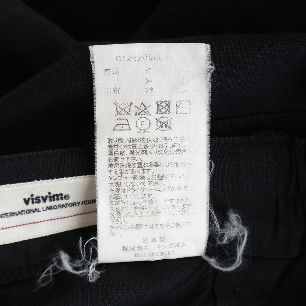 VISVIM(ヴィスヴィム) 22AW CAROLL PANT 変形ポケット キャロルパンツ