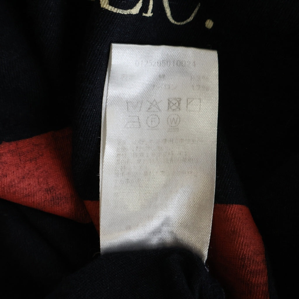 VISVIM(ヴィスヴィム) 25AW JUMBO TEE S/S REPUBLIC ジャンボ リパブリック フロントプリントTシャツ 半袖クルーネックカットソー ブラック 0125205010024