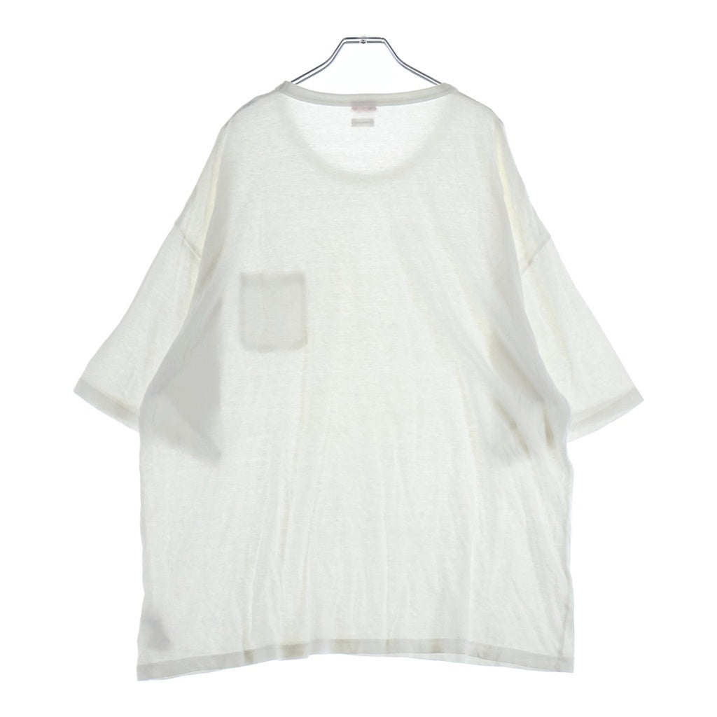 VISVIM(ヴィスヴィム) 25AW SUBLIG EX JUMBO 3-PACK S/S サブリグ エクストラジャンボ ポケットTシャツ 半袖クルーネックカットソー ホワイト 0125205009003