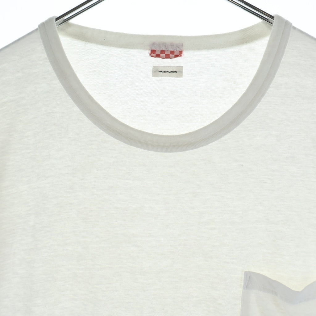 VISVIM(ヴィスヴィム) 25AW SUBLIG EX JUMBO 3-PACK S/S サブリグ エクストラジャンボ ポケットTシャツ 半袖クルーネックカットソー ホワイト 0125205009003
