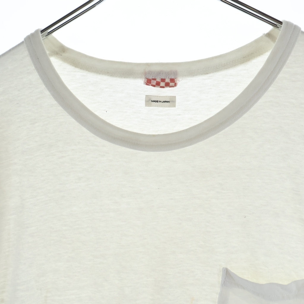 VISVIM(ヴィスヴィム) 25AW SUBLIG EX JUMBO 3-PACK S/S サブリグ エクストラジャンボ ポケットTシャツ 半袖クルーネックカットソー ホワイト 0125205009003