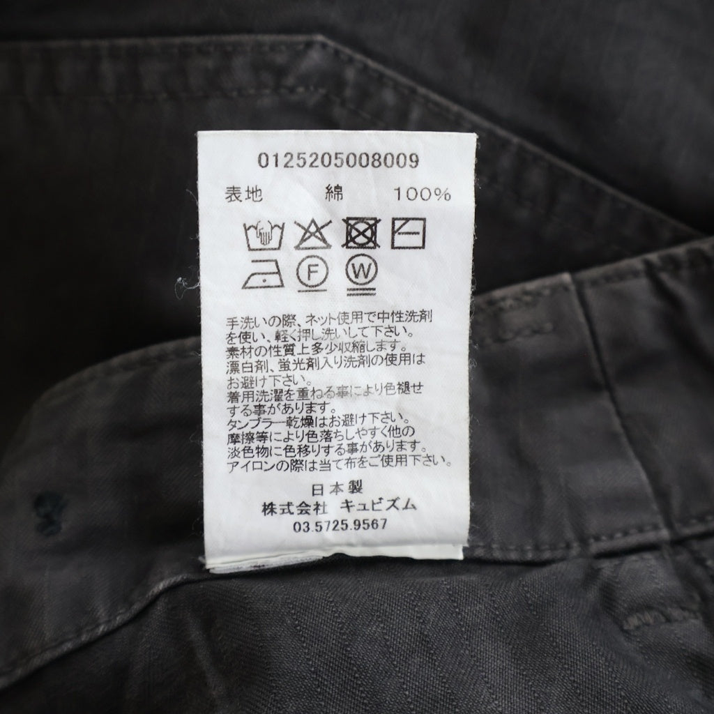 VISVIM(ヴィスヴィム) 25AW BENNING PANTS ガーメントダイ