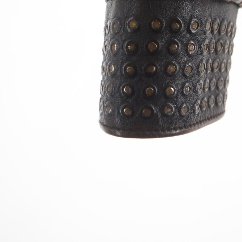 GOLDEN GOOSE DELUXE BRAND(ゴールデングースデラックスブランド) PELLE LEATHER ジップアップ レザージャケット ブラウン