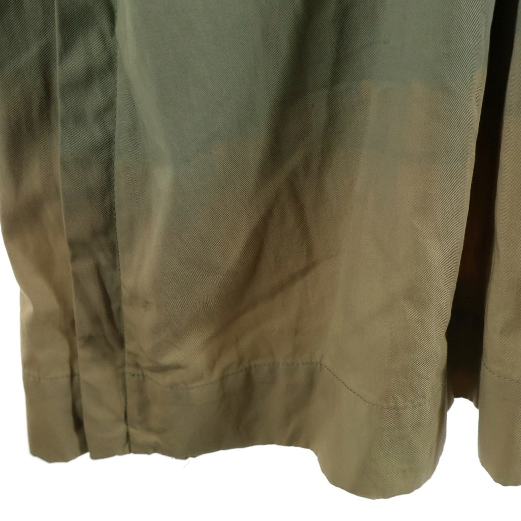 YOKE(ヨーク) 21SS DETACHABLE SLEEVES 11XL TRENCH COAT デタッチャブルスリーブ 11XL トレンチコート レディース カーキ YK21SS0198C