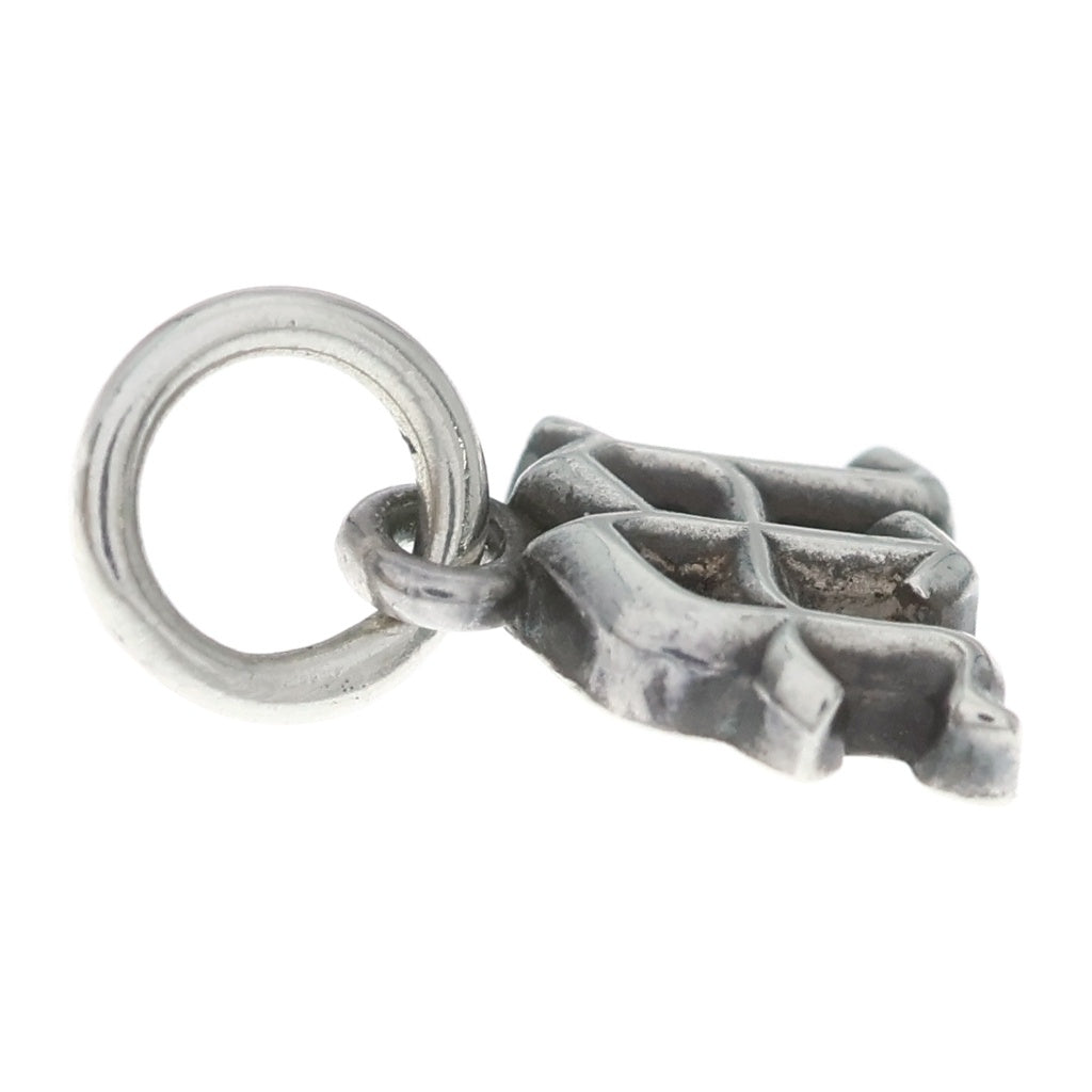 CHROME HEARTS(クロムハーツ) ALPHABET CHARM M アルファベットチャーム イニシャル ペンダントトップ シルバー BCA205 レディース