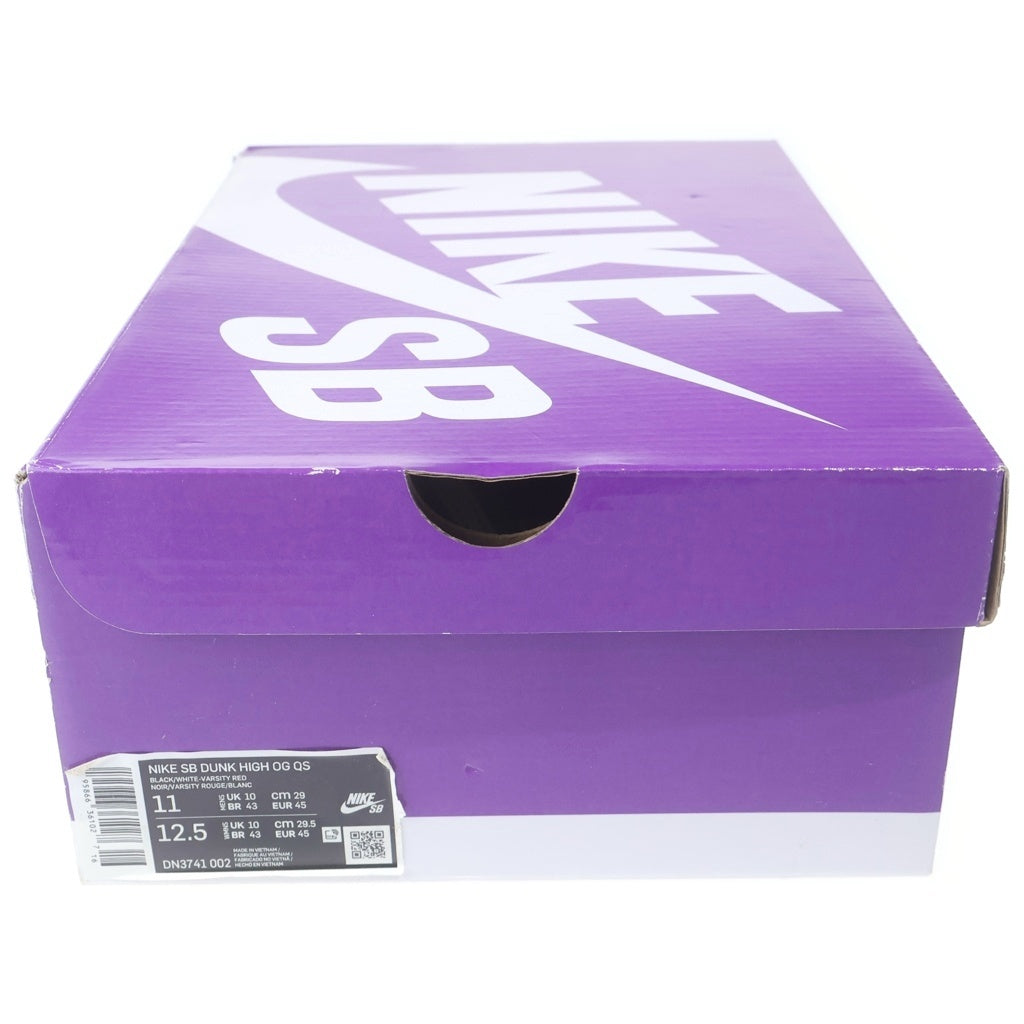 NIKE(ナイキ) ×SUPREME NIKE SB DUNK HIGH BY ANY MEANS シュプリーム ダンク バイ エニー ミーンズ ハイカットスニーカー ブラック/ホワイト US11/29cm DN3741-002