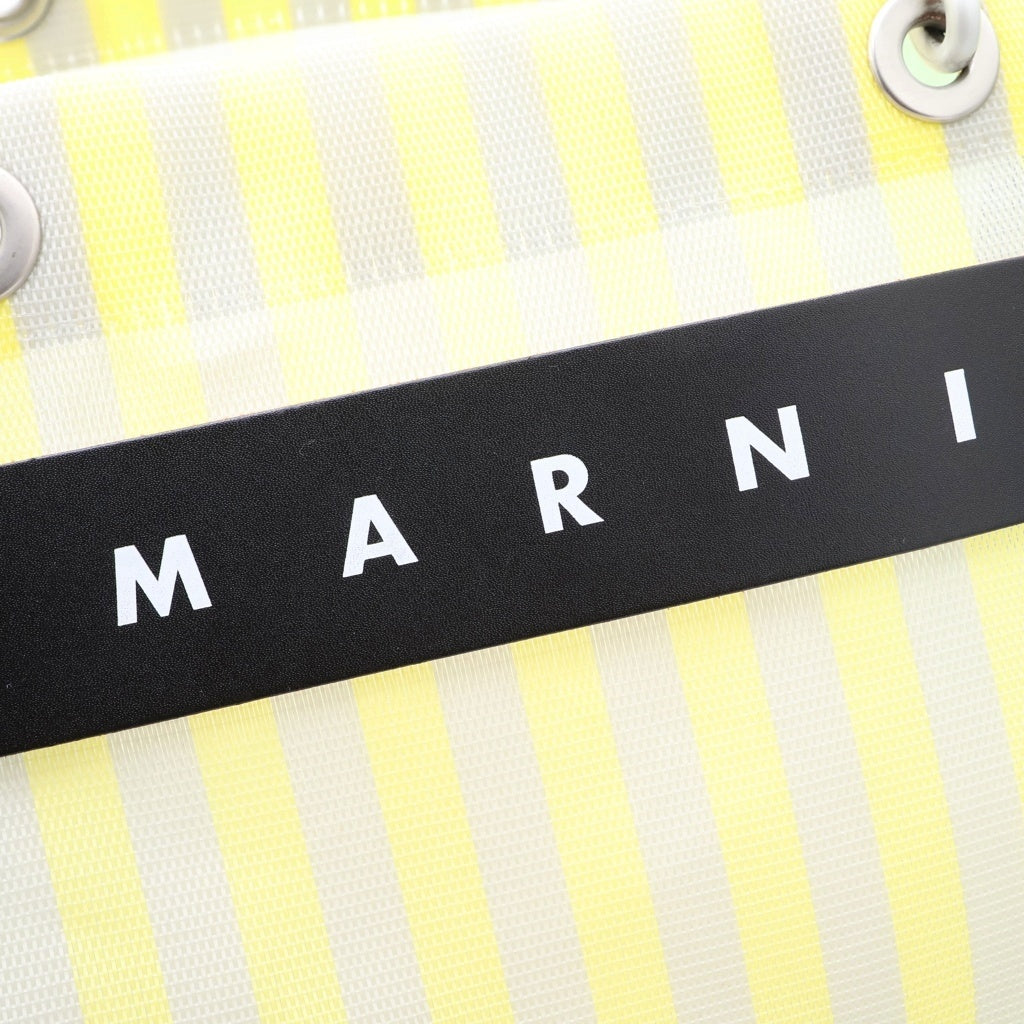 MARNI(マルニ) MARNI MARKET マルニマーケット ストライプ ショッピング トートバッグ マルチカラー SHMHR08A00 レディース
