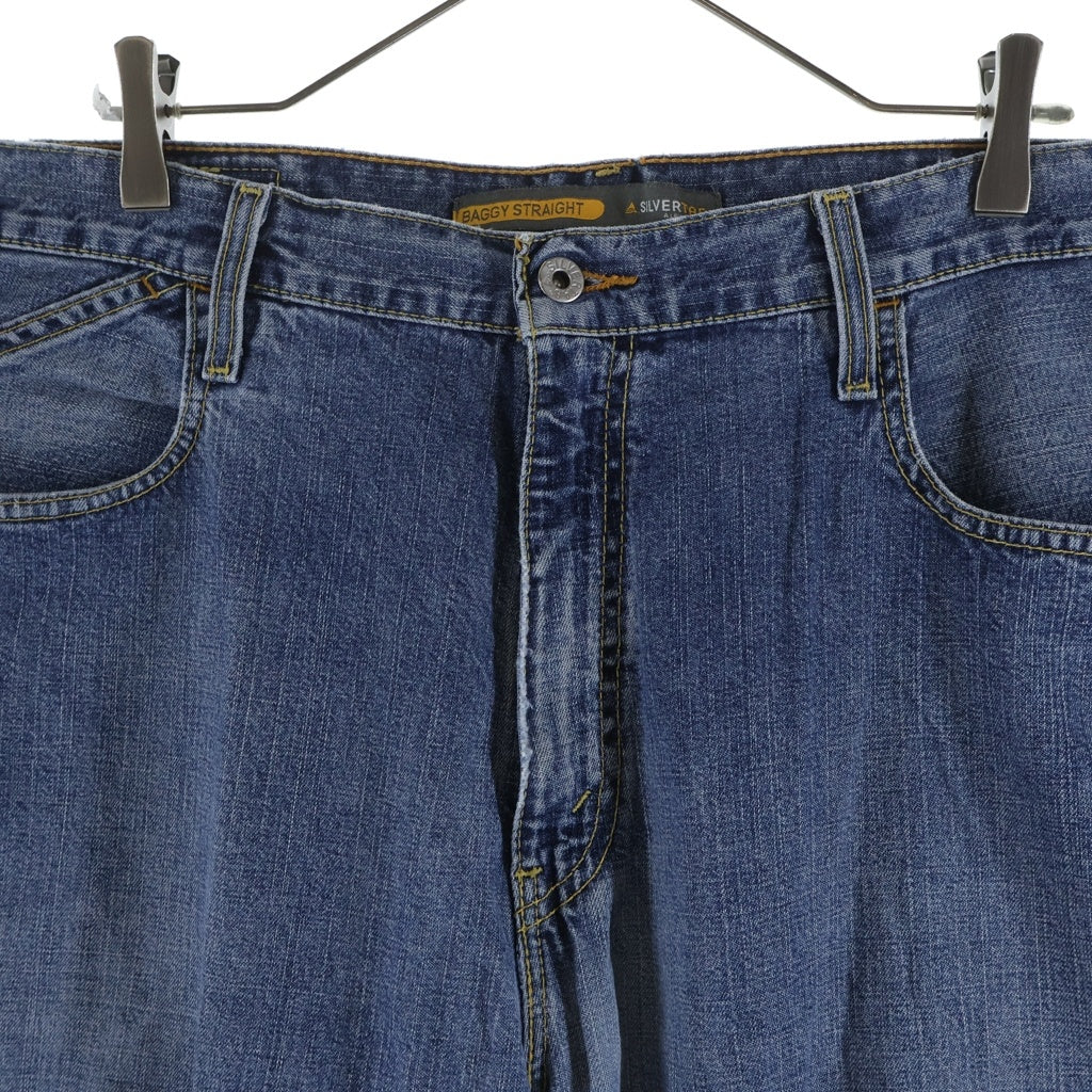 Levi's(リーバイス) 00S SILVER TAB BAGGY STRAIGHT シルバータブ メキシコ製 バギーストレート ジップフライ デニムパンツ インディゴ