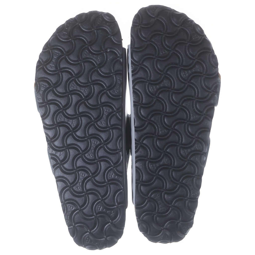 BIRKENSTOCK(ビルケンシュトック) ARIZONA BIG BUCKLE HEX アリゾナビックバックル 金具ゴールド レディース サンダル グレー 1029391