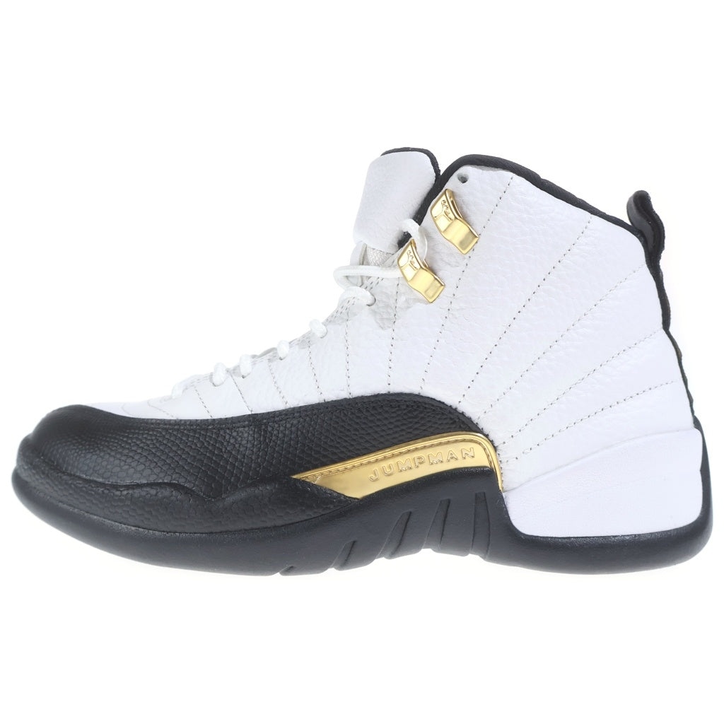 NIKE(ナイキ) AIR JORDAN 12 ROYALTY エアジョーダン12 ロイヤリティ ハイカットスニーカー US7/25cm ホワイト/ブラック CT8013-170 レディース