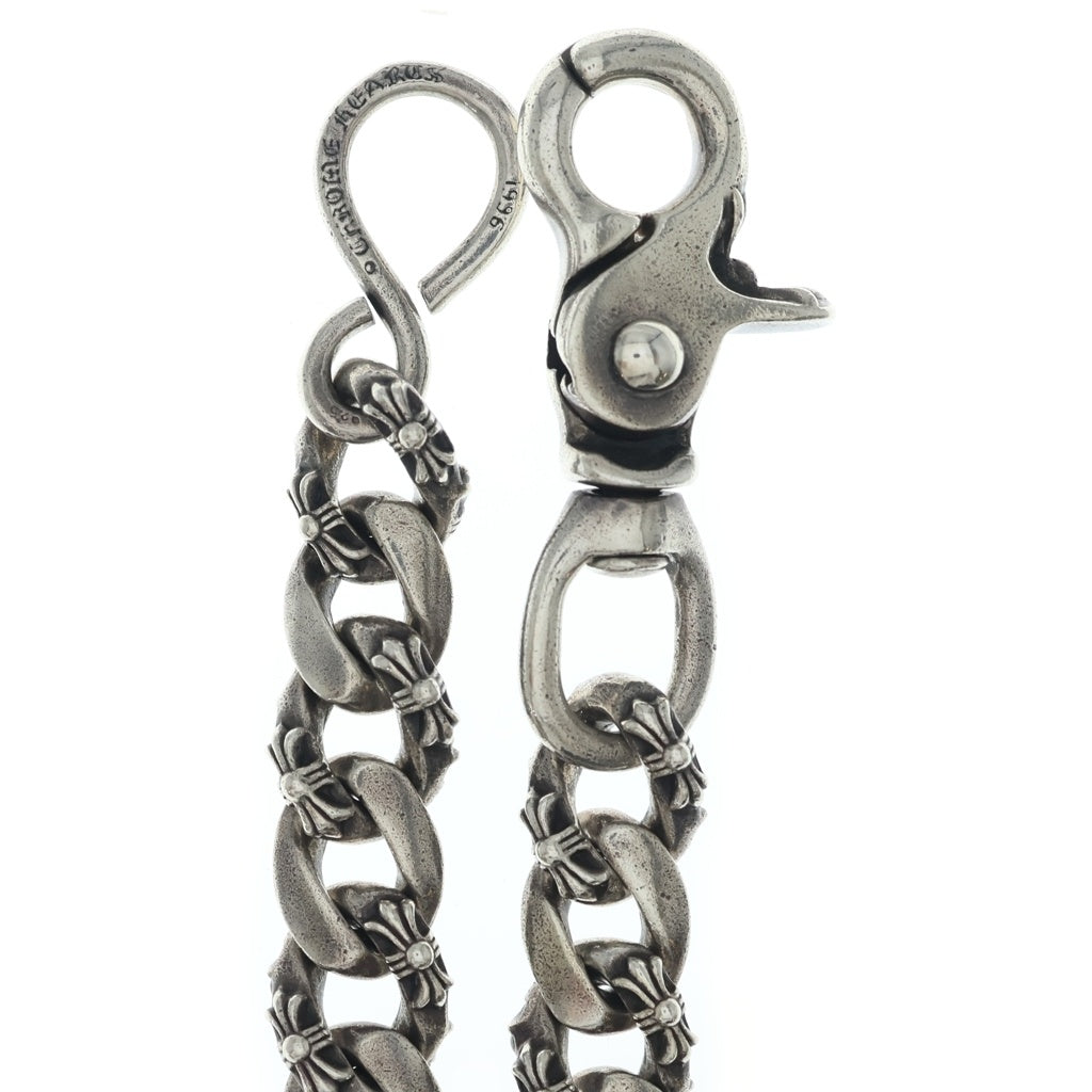CHROME HEARTS(クロムハーツ) FANCY SHORT-S/1クリップショートファンシー ウォレットチェーン シルバー BCA076