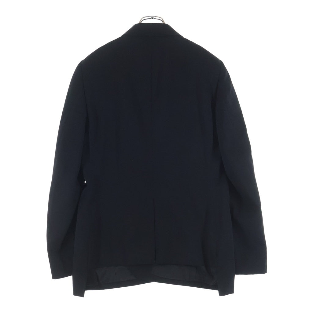 COMME des GARCONS HOMME(コムデギャルソンオム) 17AW AD2017 ウール 変形 シングルテーラードジャケット ブラック PT-J064