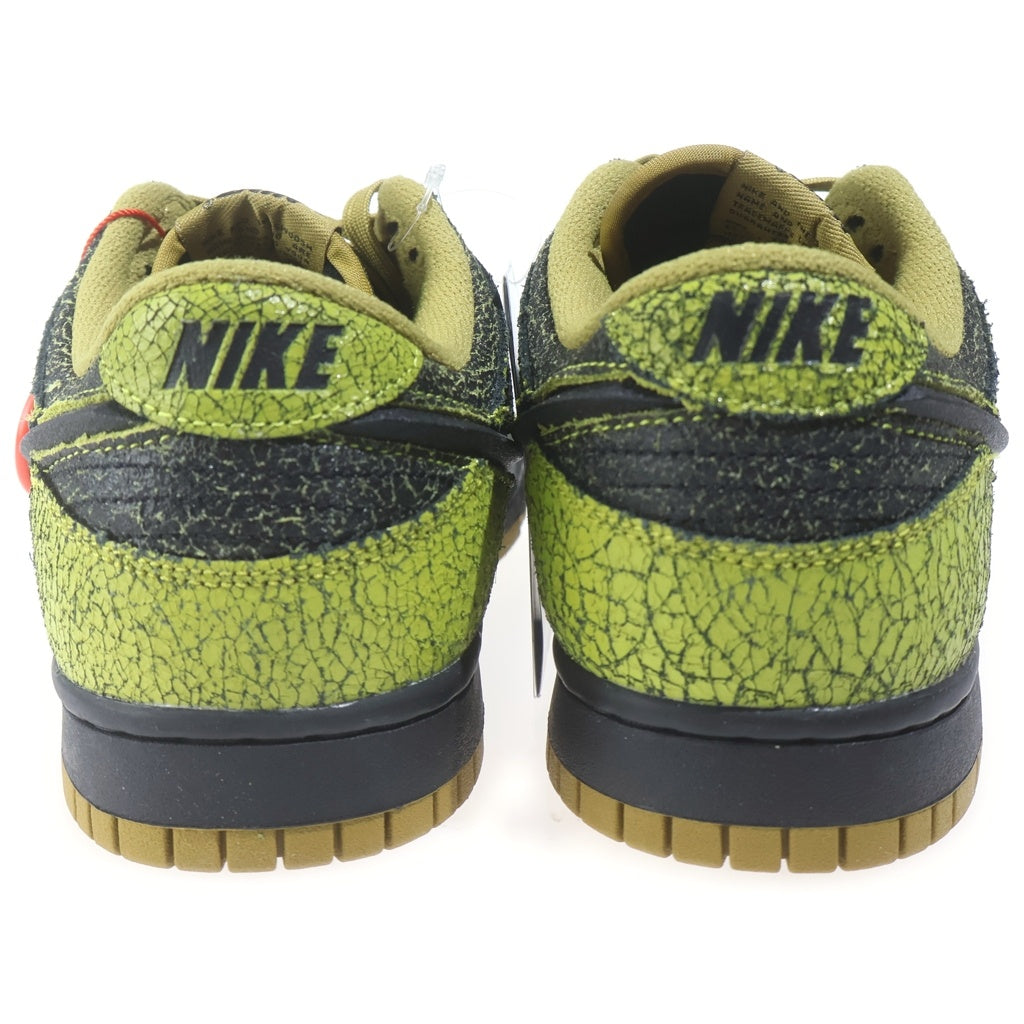 NIKE(ナイキ) DUNK LOW HALLOWEEN ダンク ハロウィン ローカットスニーカー イエロー/ブラック US8.5/26.5cm HV6103-300