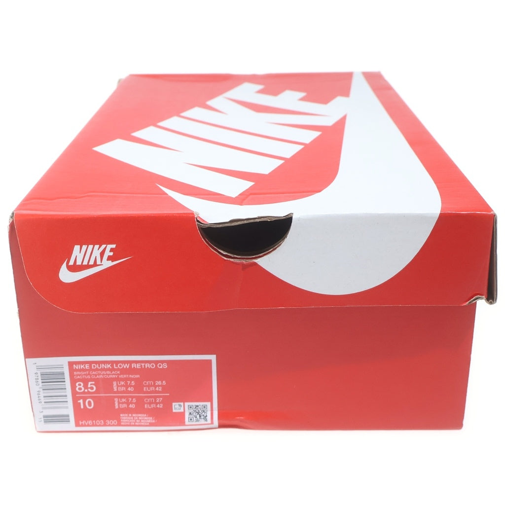 NIKE(ナイキ) DUNK LOW HALLOWEEN ダンク ハロウィン ローカットスニーカー イエロー/ブラック US8.5/26.5cm HV6103-300