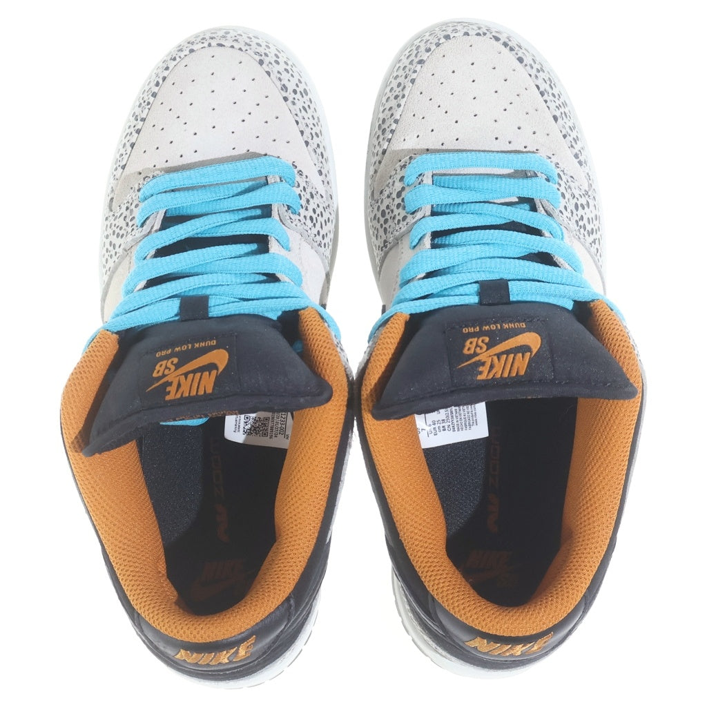 NIKE SB(ナイキエスビー) DUNK LOW PRO ELECTRIC SAFARI ダンク プロ エレクトリックサファリ ローカットスニーカー グレー/ブラック US7/25cm FZ1233-002 レディース
