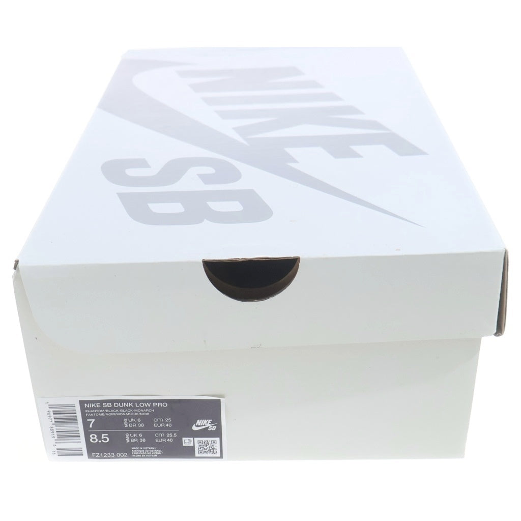 NIKE SB(ナイキエスビー) DUNK LOW PRO ELECTRIC SAFARI ダンク プロ エレクトリックサファリ ローカットスニーカー グレー/ブラック US7/25cm FZ1233-002 レディース