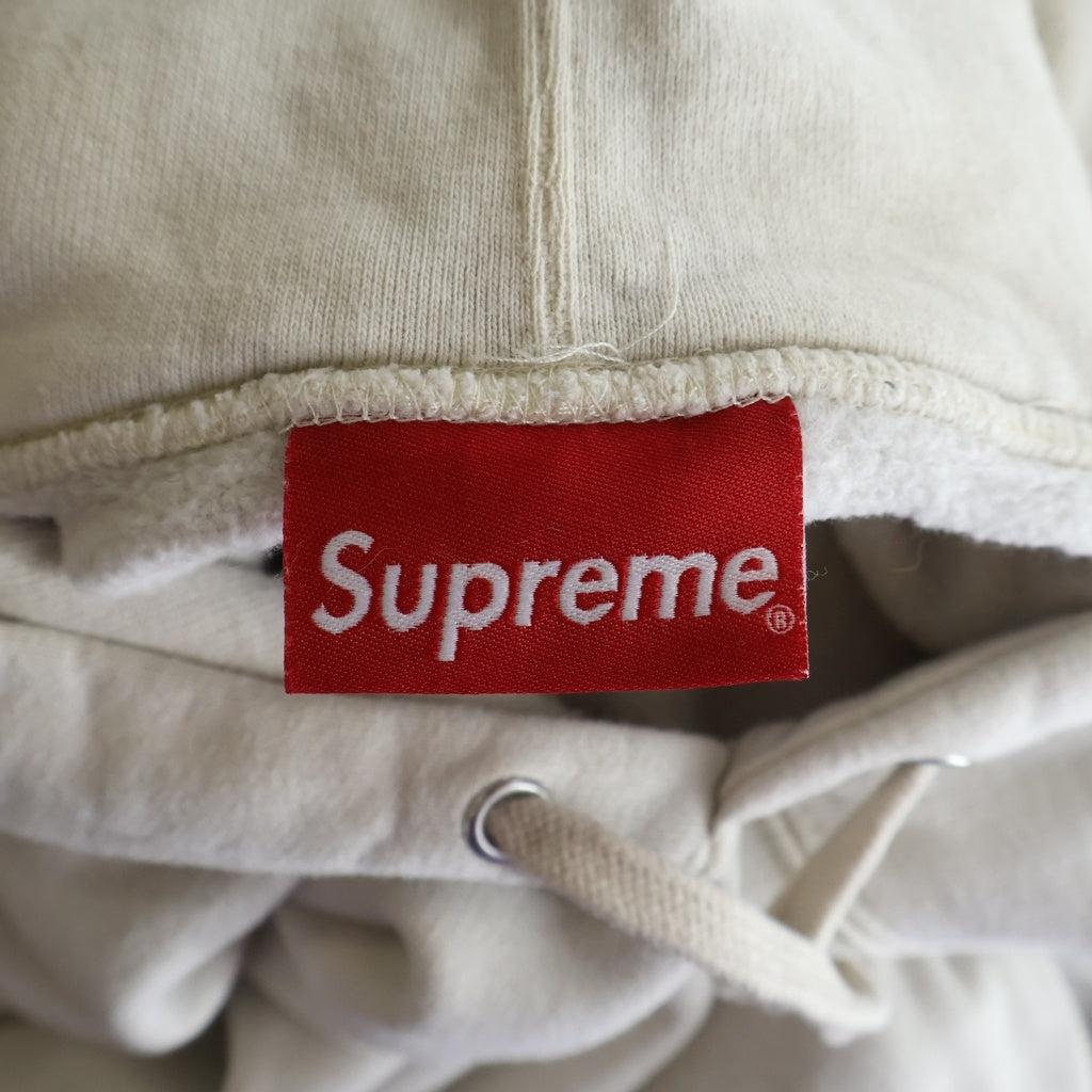 SUPREME(シュプリーム) 21AW Contrast Hooded SweatShirt コントラスト プルオーバーフーデッドパーカー グレー