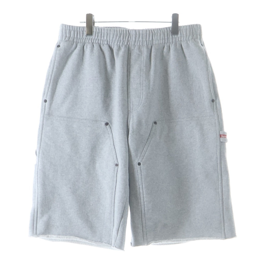 SUPREME(シュプリーム) 26SS Double Knee Painter Sweatshort ダブルニー ペインター スウェットショーツ ハーフパンツ グレー