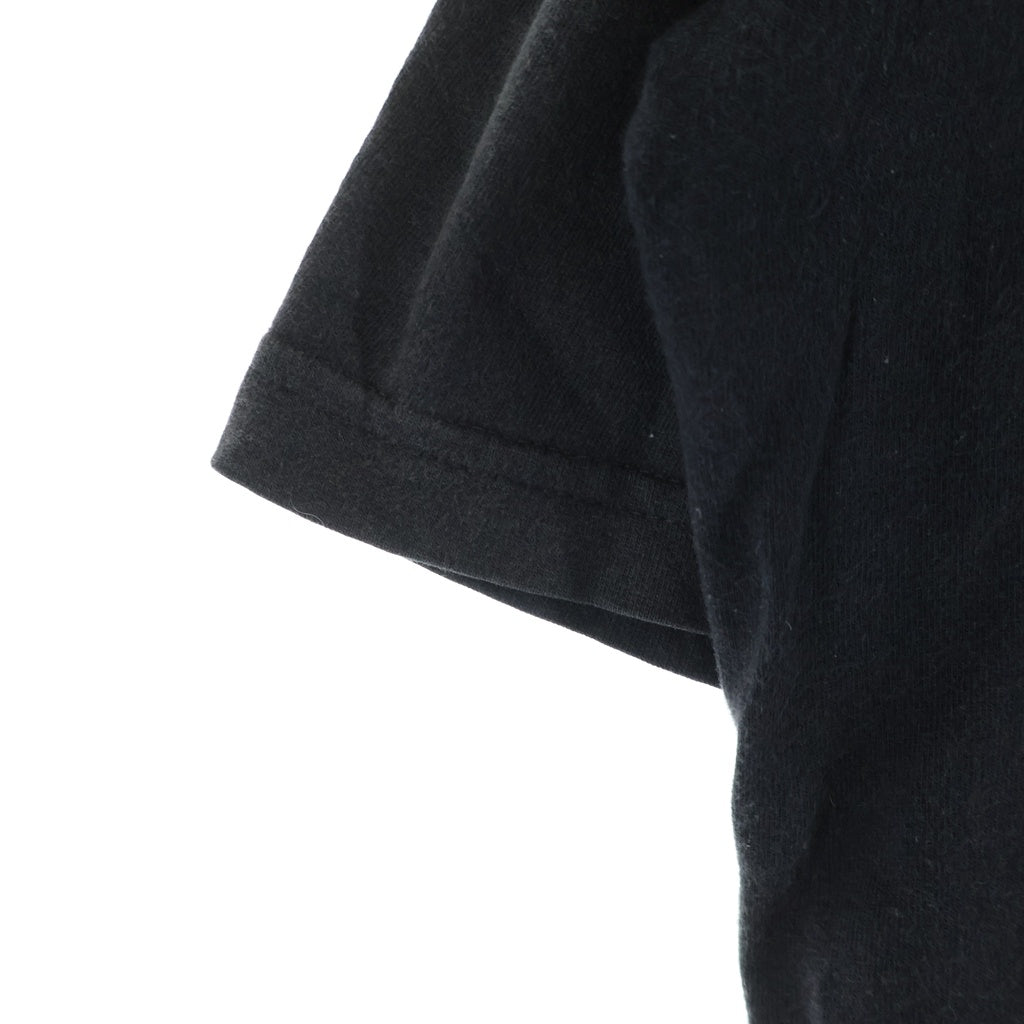 goro's(ゴローズ) OLD HAPPY LIFE 両面プリント greenteeボディ クルーネック 半袖Tシャツ カットソー ブラック