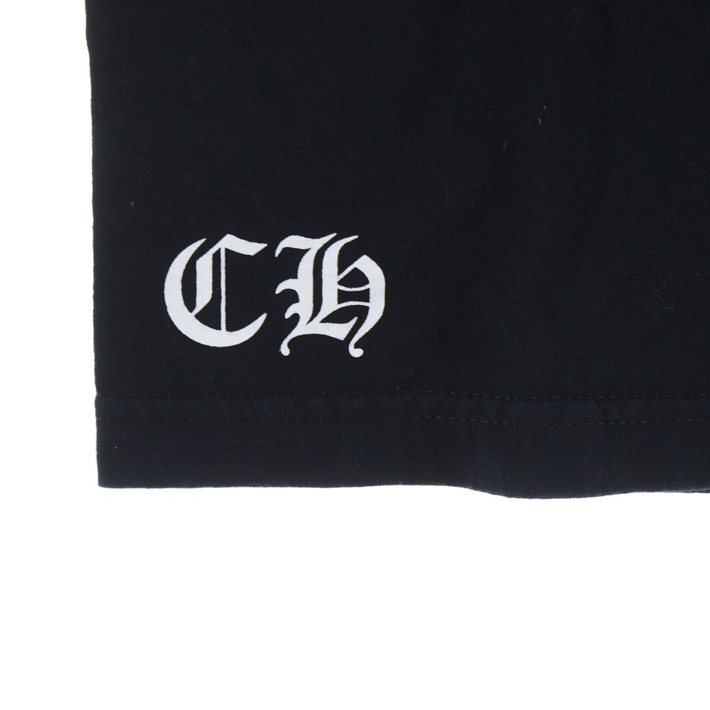 CHROME HEARTS(クロムハーツ) CH T-SHIRT TIRE TRACK トリプルクロス バックタイヤトラックライン クルーネック 半袖Tシャツ カットソー ブラック