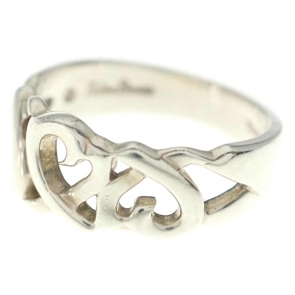 TIFFANY & Co.(ティファニー) PALOMA PICASSO TRIPLE LOVING HEART RING パロマ ピカソ トリプル ラビング ハート リング シルバー