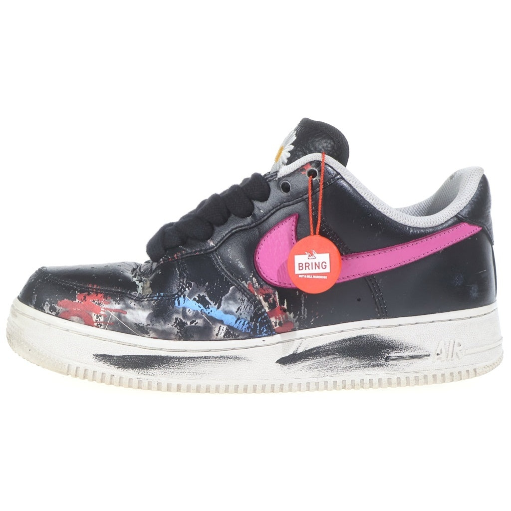 NIKE(ナイキ) ×PEACEMINUSONE AIR FORCE 1 07 ピースマイナスワン パノライズ エアフォース1 ローカットスニーカー US9/27cm ブラック AQ3692‐004
