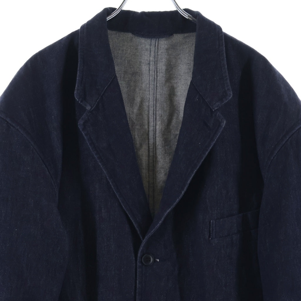 COMOLI(コモリ) 25SS NAVY DENIM JACKET 3B デニム テーラード ジャケット インディゴ B01-01023