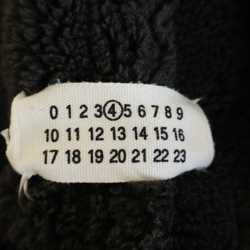 Maison Martin Margiela(メゾンマルタンマルジェラ) 04AW TECHNICAL SHEARING JAKET テクニカルシアリング ここのえ期 レザームートンジャケット ブラック