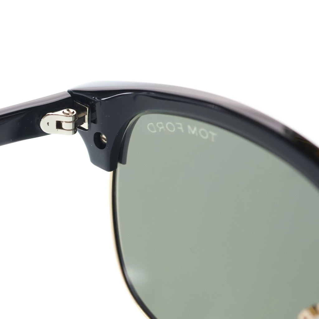 TOM FORD(トムフォード) HENRY ヘンリーサーモントフレーム カラーレンズ サングラス メガネ ブラック/ゴールド TF248