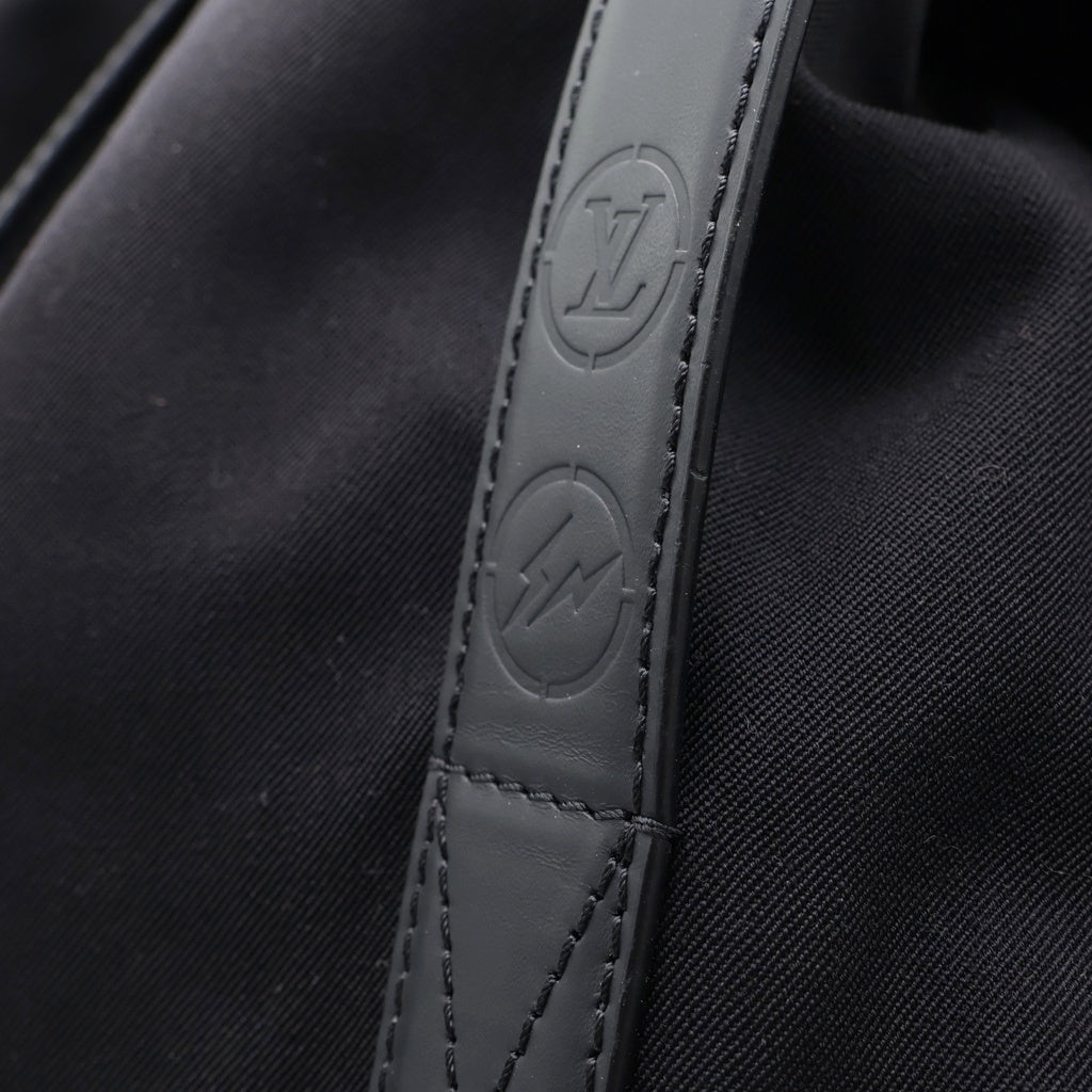 LOUIS VUITTON(ルイヴィトン) ×fragment design フラグメントデザイン カバ ライト キャンバス トートバッグ ブラック M43415 FO1187 レディース