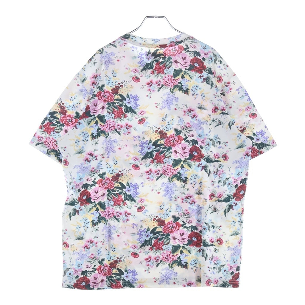 SUPREME(シュプリーム) 26SS Washed Top Floral ウォッシュド トップ フローラル ロゴ刺繍 クルーネック半袖Tシャツ カットソー マルチカラー