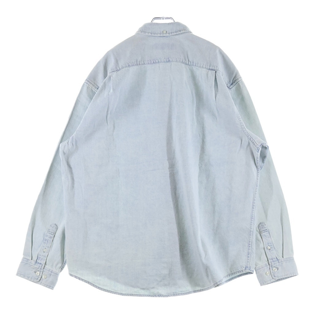SUPREME(シュプリーム) 26SS Small Box Denim Shirt スモールボックスロゴ 長袖デニムシャツ ライトインディゴ