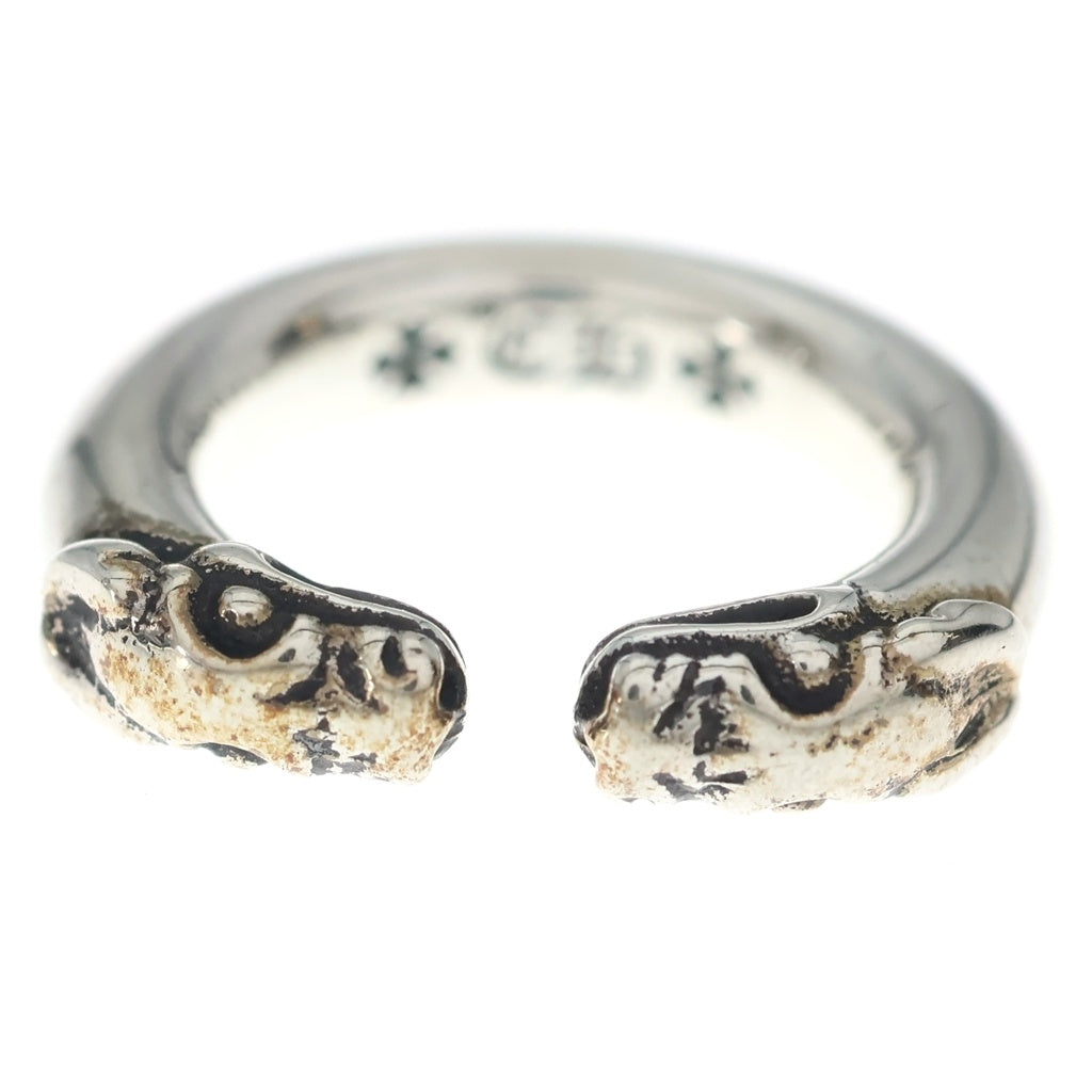 CHROME HEARTS(クロムハーツ) DOUBLE DOG RING ダブルドッグ リング シルバー