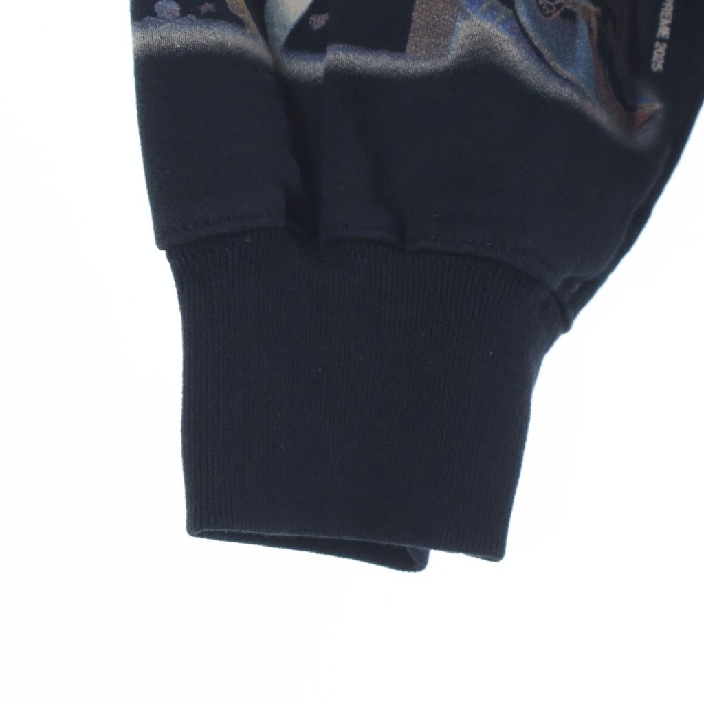SUPREME(シュプリーム) 25AW Michael Jackson Dangerous Zip Up Hooded Sweatshirt Black マイケルジャクソン デンジャラス アームプリント ジップアップスウェットパーカー フーディー