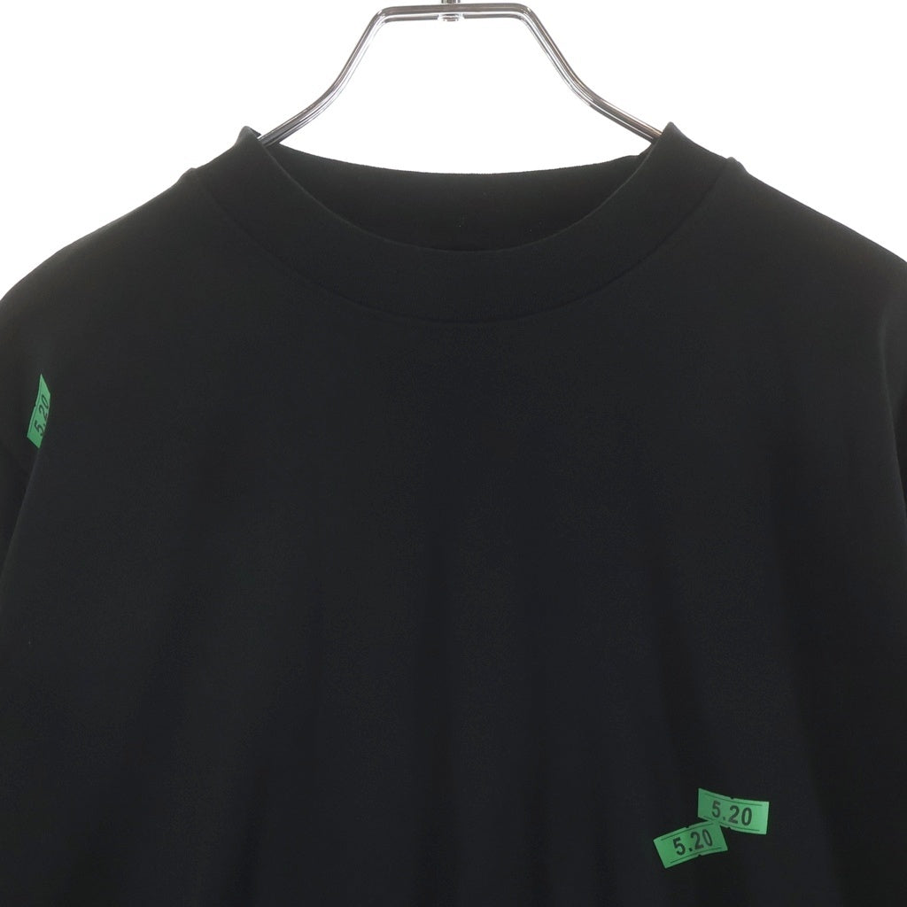 BALENCIAGA(バレンシアガ) 26SS 520 STICKERS HYBRID DOUBLE T-SHIRT ステッカープリント ハイブリッド ドッキング レイヤードデザインTシャツ 長袖クルーネックカットソー 871497 TUVN1