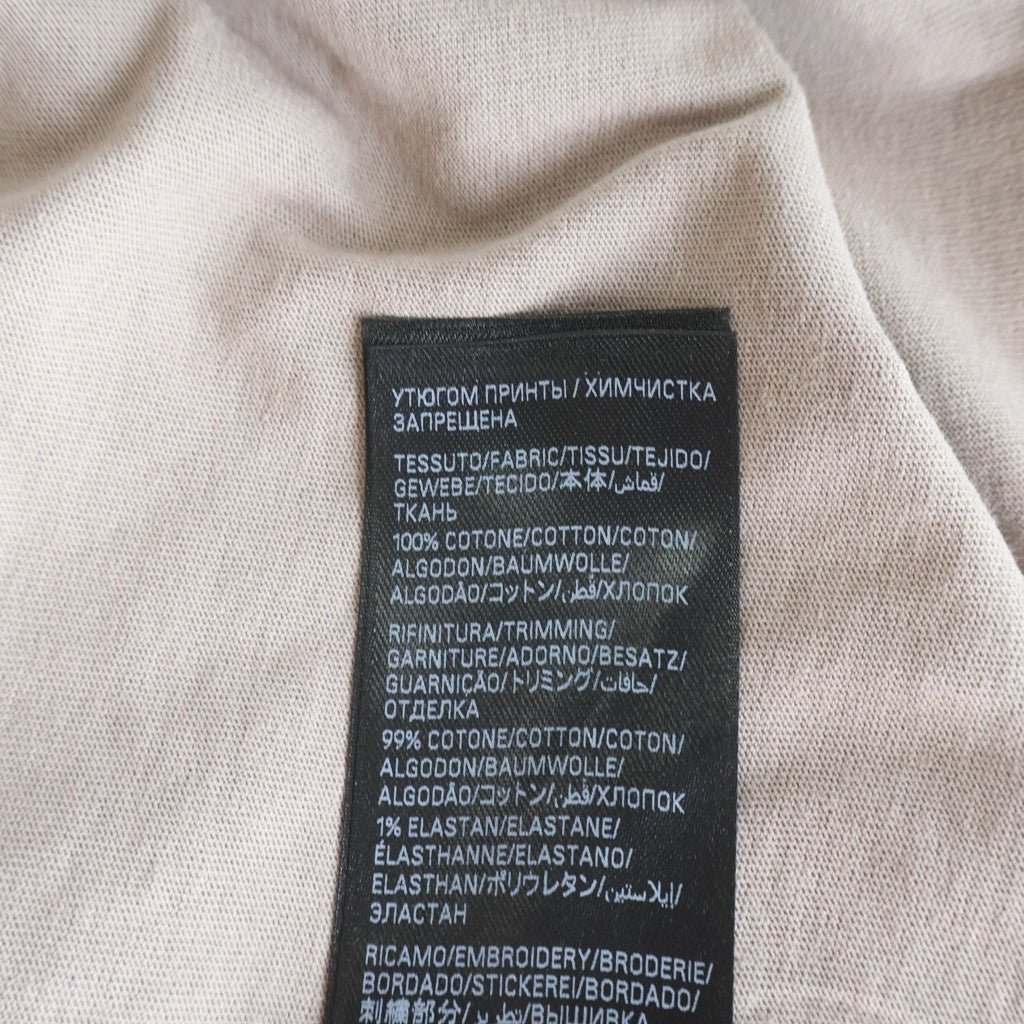 BALENCIAGA(バレンシアガ) 26SS 520 STICKERS HYBRID DOUBLE T-SHIRT ステッカープリント ハイブリッド ドッキング レイヤードデザインTシャツ 長袖クルーネックカットソー 871497 TUVN1