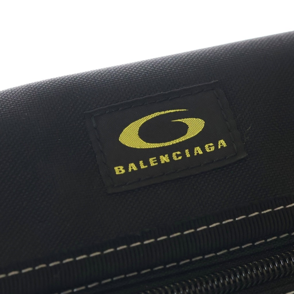 BALENCIAGA(バレンシアガ) EXPLORER エクスプローラー スモールポーチ リサイクルナイロン ショルダーバッグ ブラック 655982