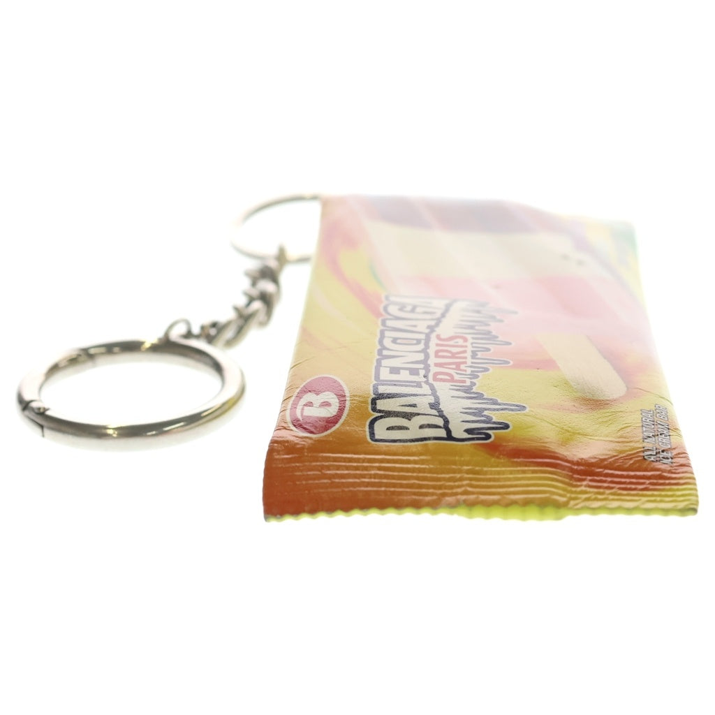 BALENCIAGA(バレンシアガ) KEYRING SNACK POUCH キーリングチャーム スナックポーチ イエロー 847507 2AB63