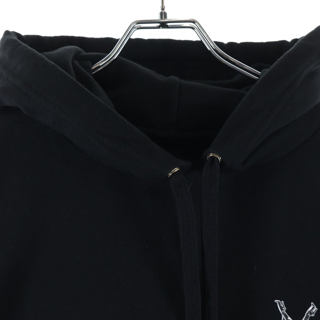 CHROME HEARTS(クロムハーツ) 26SS DEADLY DOLL SWTSHRT PLVR LTD ONLINE オンライン限定 デッドリードール プルオーバースウェットパーカー フーディー ブラック